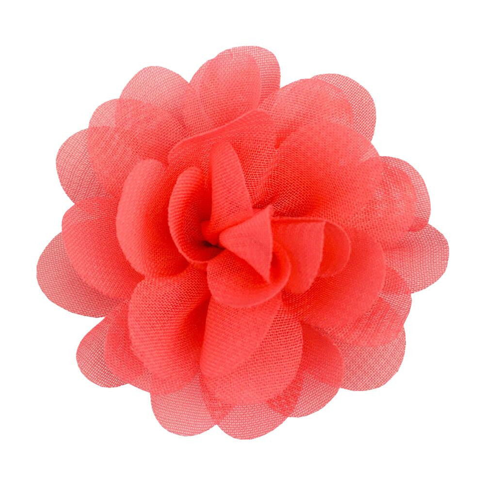 Rose hair clip in various colors