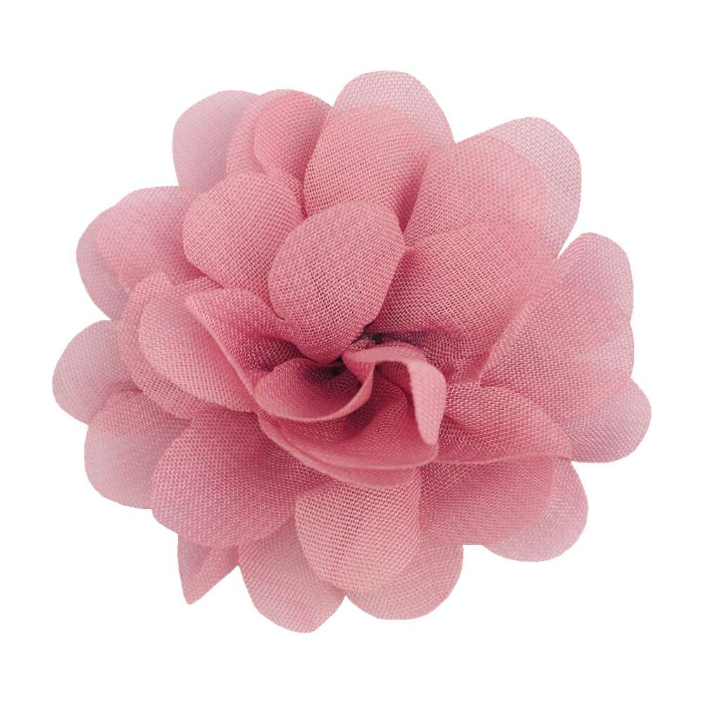 Rose hair clip in various colors