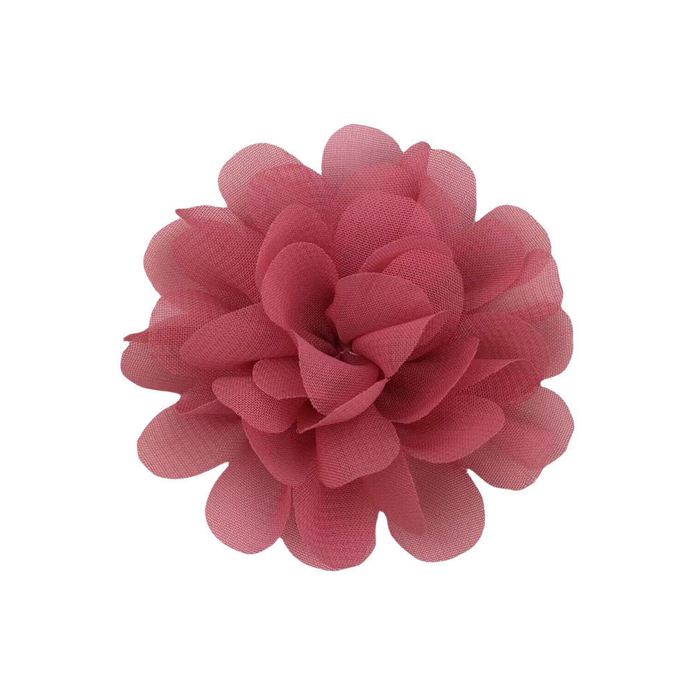 Rose hair clip in various colors