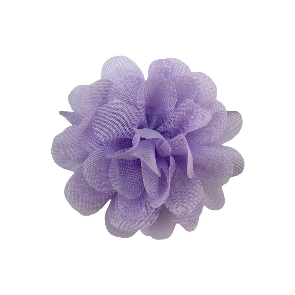 Rose hair clip in various colors
