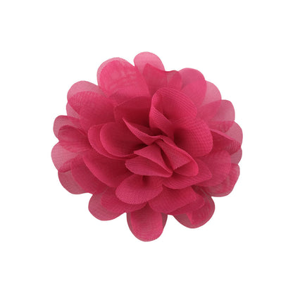 Rose hair clip in various colors