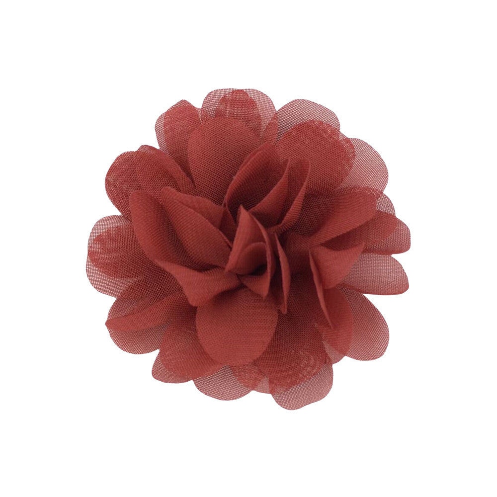 Rose hair clip in various colors