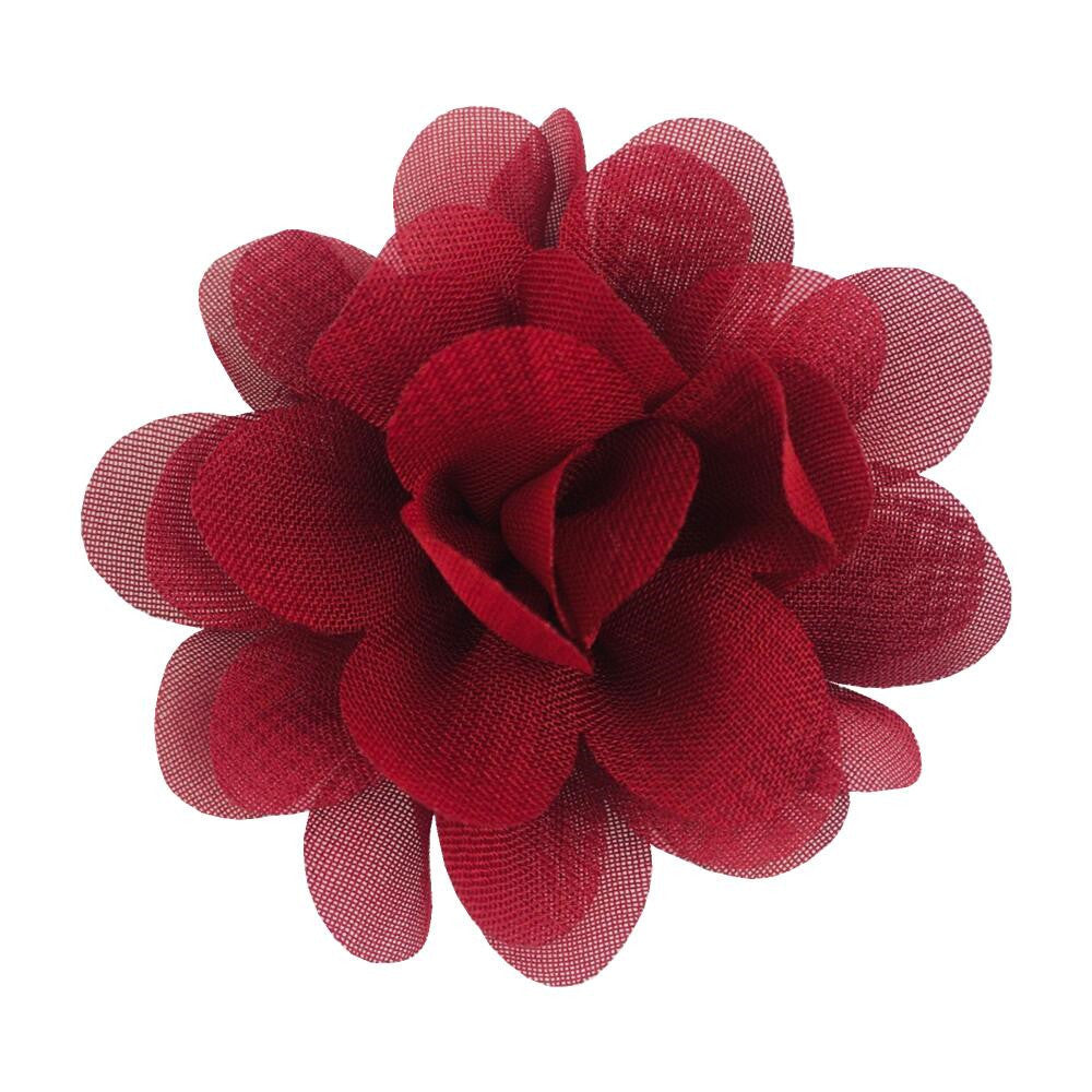 Rose hair clip in various colors