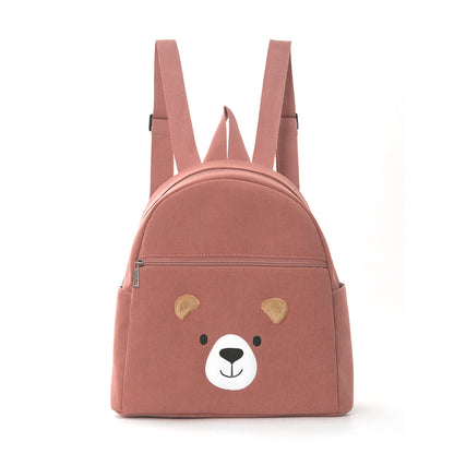 Bear School Backpack