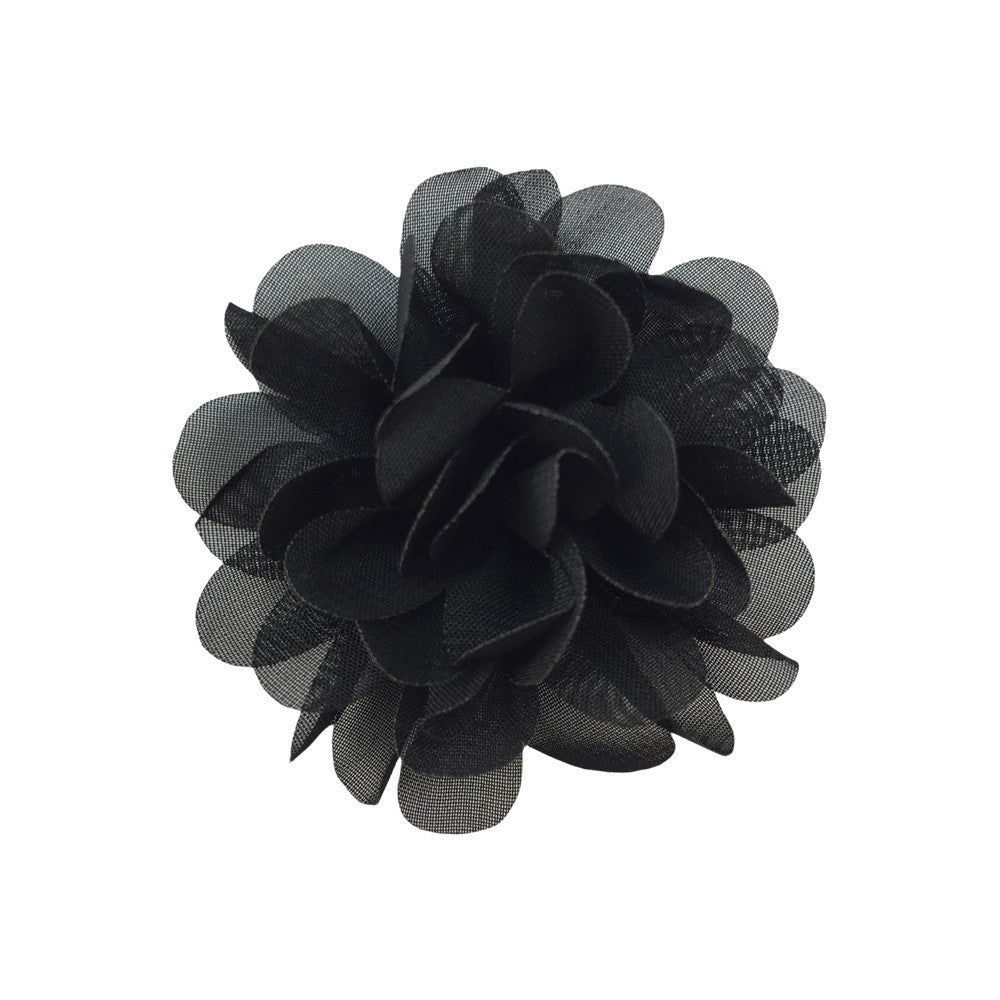 Rose hair clip in various colors