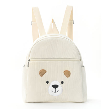 Bear School Backpack