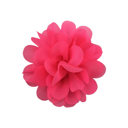 Rose hair clip in various colors