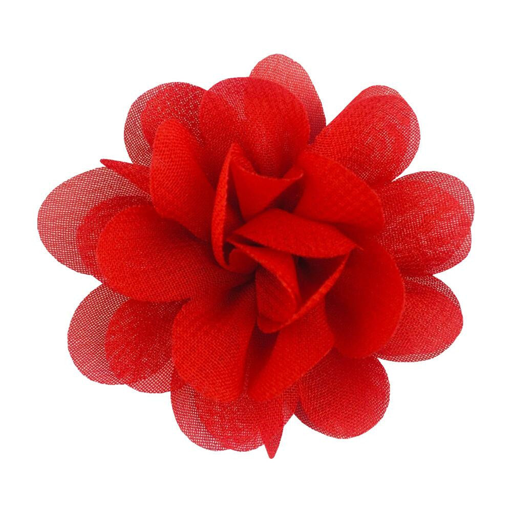 Rose hair clip in various colors